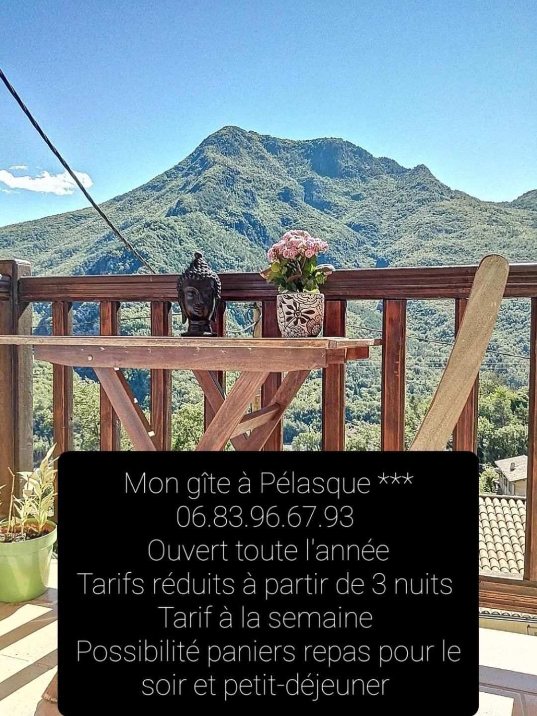 Mon Gite A Pelasque Lantosque Bagian luar foto